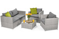 Outdoor Furniture Set MALAGA SET, grey