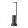 Toilet Brush & Roll Holder GoodHome Koros, titanium