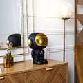 Astronaut Organizer Figurine, black/gold