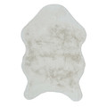 Faux Sheepskin Rug Cuso, white