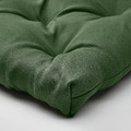 MALINDA Chair cushion, green, 40/35x38x7 cm