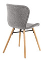Upholstered Chair Batilda, grey