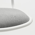 ÖRFJÄLL Children's desk chair, white, Vissle light grey