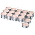 LOTSFÅGEL Scented tealight, Pink flowers pale pink, 3.5 hr, 30-pack