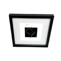 GoodHome Picture Frame Islande 30 x 30 cm, black