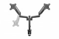 Gembird Adjustable Desk 2-display Mounting Arm for Monitors 17-32" 9kg