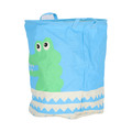 Foldable Toy Bag Basket 40cm, blue