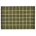 POSTKONTOR Door mat, indoor, green, 40x60 cm