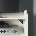 HAUGA TV bench, white, 206x46x54 cm