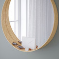 STOCKHOLM Mirror, oak veneer, 60 cm