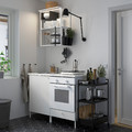 ENHET Kitchen, white, 123x63.5x222 cm