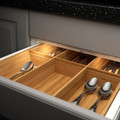 MITTLED LED ktchn drawer lighting w sensor, dimmable white, 36 cm