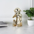 Decorative Figure Monkey Size L, gold