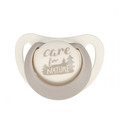 NUK Soother Pacifier For Nature 2pcs 0-6m, grey
