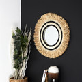 Mirror Kaya boho, natural
