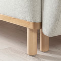 GRUNNARP 3-seat sofa-bed, Gunnared beige