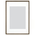 RÖDALM Frame, walnut effect, 70x100 cm