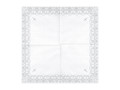 Paper Napkin IHS Holy Communion 33x33cm 20pcs, silver