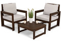 Outdoor Furniture Set MALTA, brown/grey