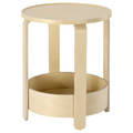 BORGEBY Side table, birch veneer, 46 cm