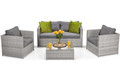 Outdoor Furniture Set MALAGA COMFORT, grey