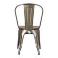 Chair Paris Wood, metallic, pine, walnut