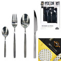 Cutlery Set Onyx 16pcs, silver