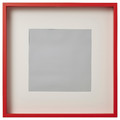 SANNAHED Frame, red, 50x50 cm