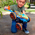 Hot Wheels Monster Trucks Sharks vs Dinosaurs Dragon Race JFR39 5+
