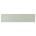 STENSUND Drawer front, light green, 80x20 cm