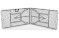 Folding Catering Table 240cm, white