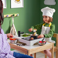 STENMUS Mini-play kitchen, white/black