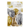 Decorative Balloons Celebrate 5-pack, gold
