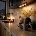 Under-cupboard kitchen Lamp with Motion Sensor 6LED Longitudinal MCE123 5xAAA