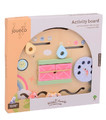 Joueco Wooden Activity Board The Wildies Family 12m+