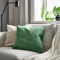 JÄTTEGRAN Cushion cover, green, 50x50 cm