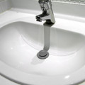 Flexible Sink and Basin Plug, white