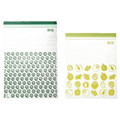 ISTAD Resealable bag, patterned/green