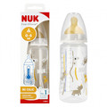 NUK First Choice Plus Baby Bottle with Temperature Control 300ml 0-6m, grey