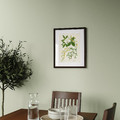 KLOTKÖRSBÄR Frame, oak effect/dark brown, 40x50 cm