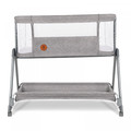 Lionelo Co-Sleeper Cot & Free-standing Cot 2in1 Luna Grey Concrete 0+