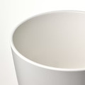 SOJABÖNA Plant pot, white, 19 cm