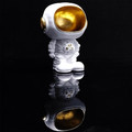 Astronaut Organizer Figurine, white/gold