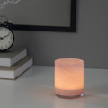 VINDSTILLA Candle holder, pink, 11 cm