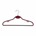 Velour Clothes Hanger Roxi 5pcs, assorted colours