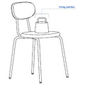 SANDSBERG Chair, anthracite/Remmarn anthracite