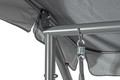 Large Garden Swing Seat Bed 2in1, grey