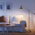 BAROMETER Floor/reading lamp, brass-colour