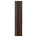 STORKLINTA Door, dark brown/oak effect, 50x229 cm