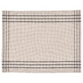 VÅRARV Place mat, dark grey/natural, 35x45 cm